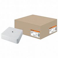 коробка распаячная КР 100х100х29 ОП белая IP40 |  код. SQ1401-0207 |  TDM